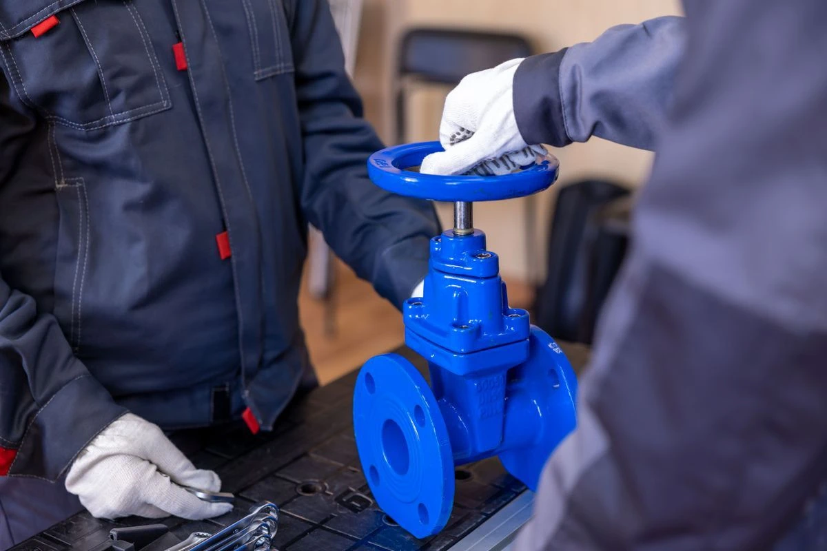 Pumpen und Messstellen warten
