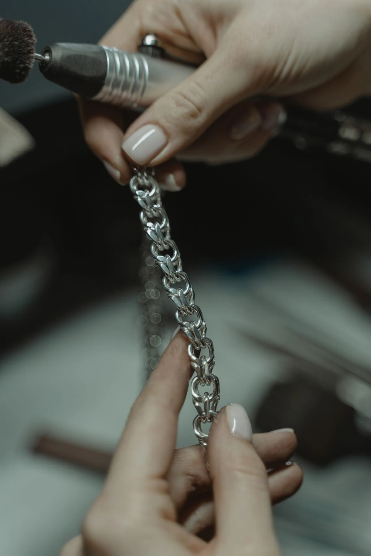 Silber treiben